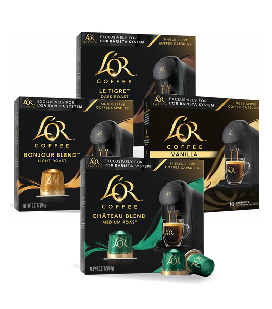 L'OR Coffee Capsules Sampler