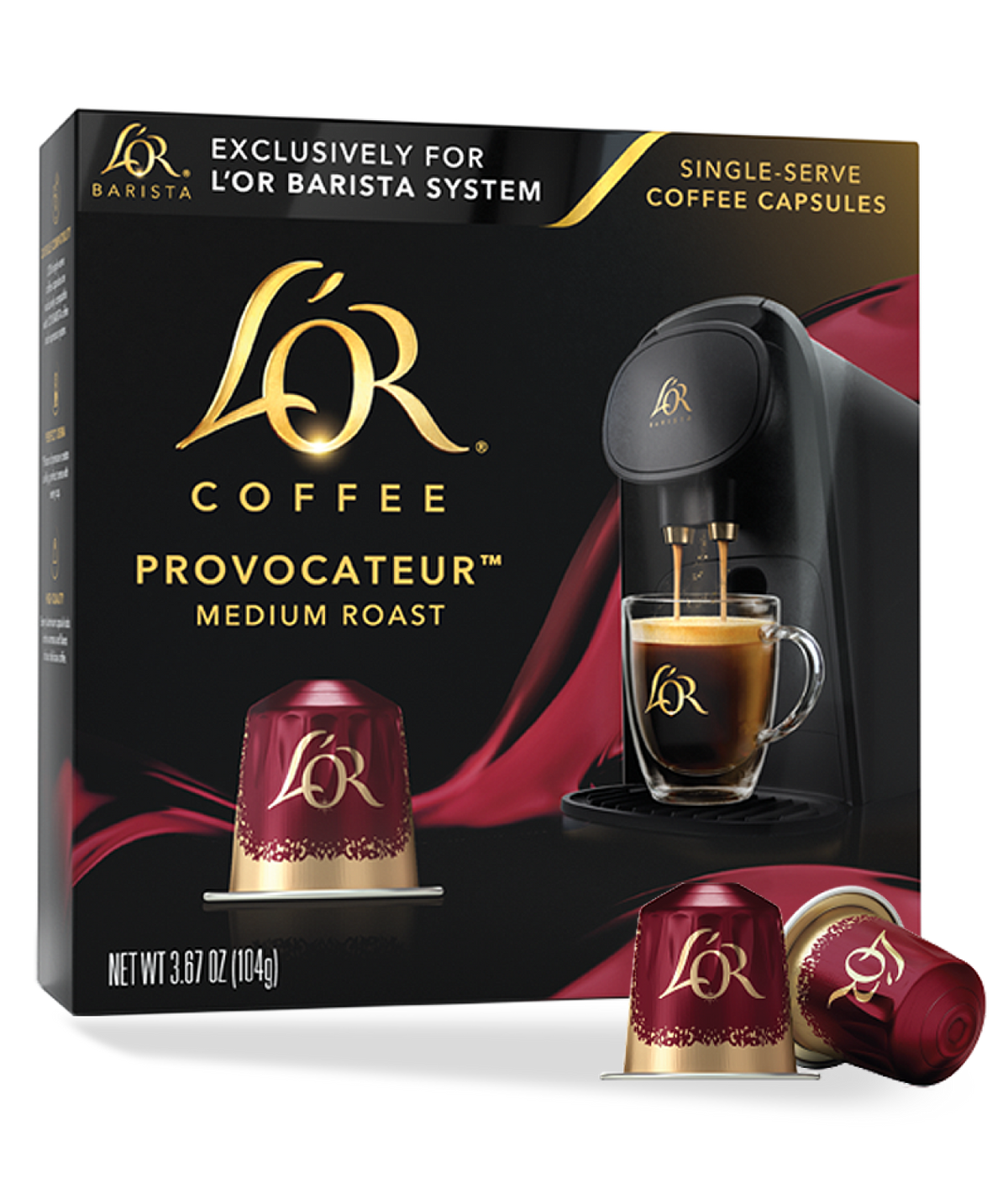 L'OR Provocateur Coffee Capsules