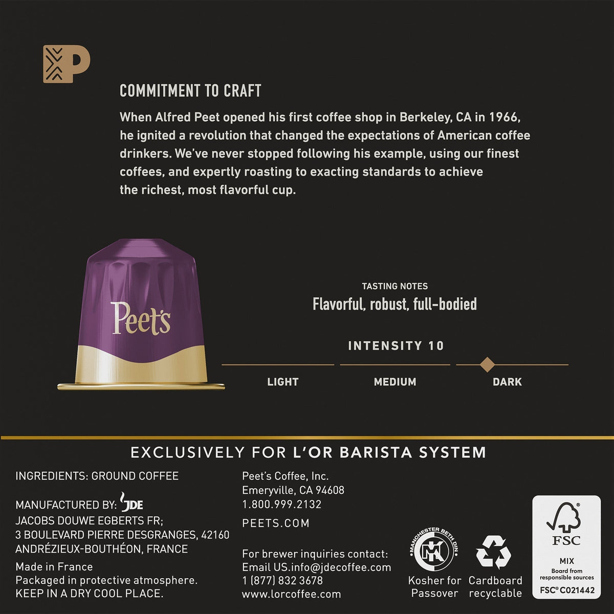 Berkeley Roast Coffee Capsules